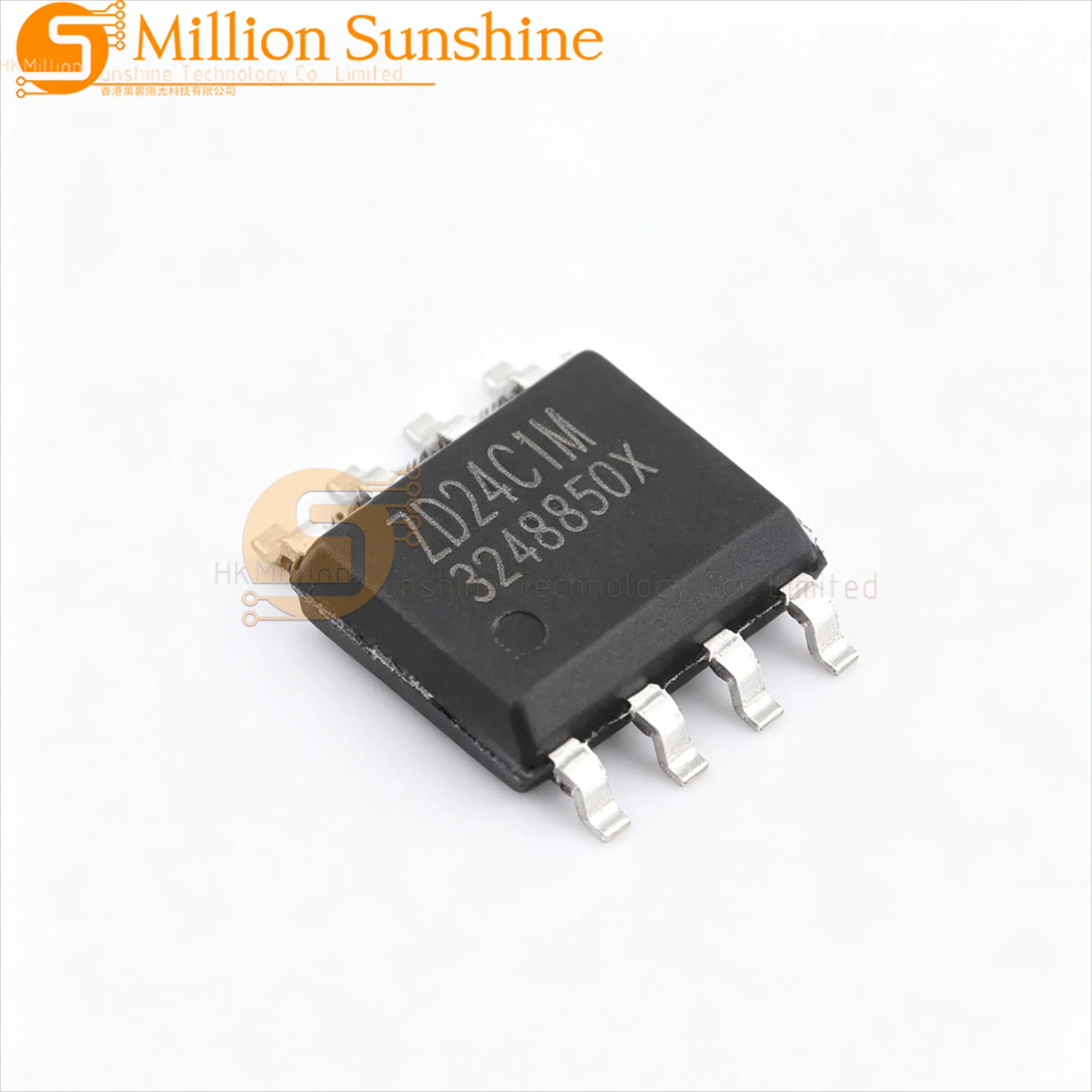 10pcs ZD24C1MA-SSGMB SOP-8-150mil I2C 1Mbit 1MHz ZD24C1MA EEPROM Memory Chip New Original