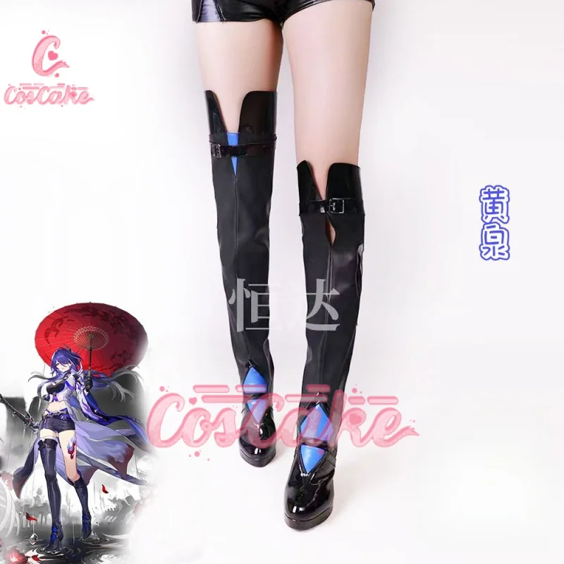 

Honkai: Star Rail Cos Acheron Cosplay Anime character prop shoes