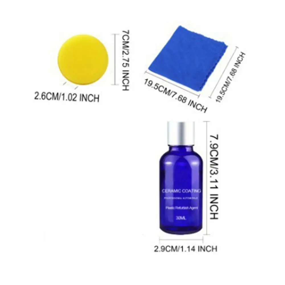 Picture 7: Car Plastic Restorer Ceramic Coating Ecofriendly Effective UV Protection Auto Interior Plastic Parts Crystal Coating Repair Acce