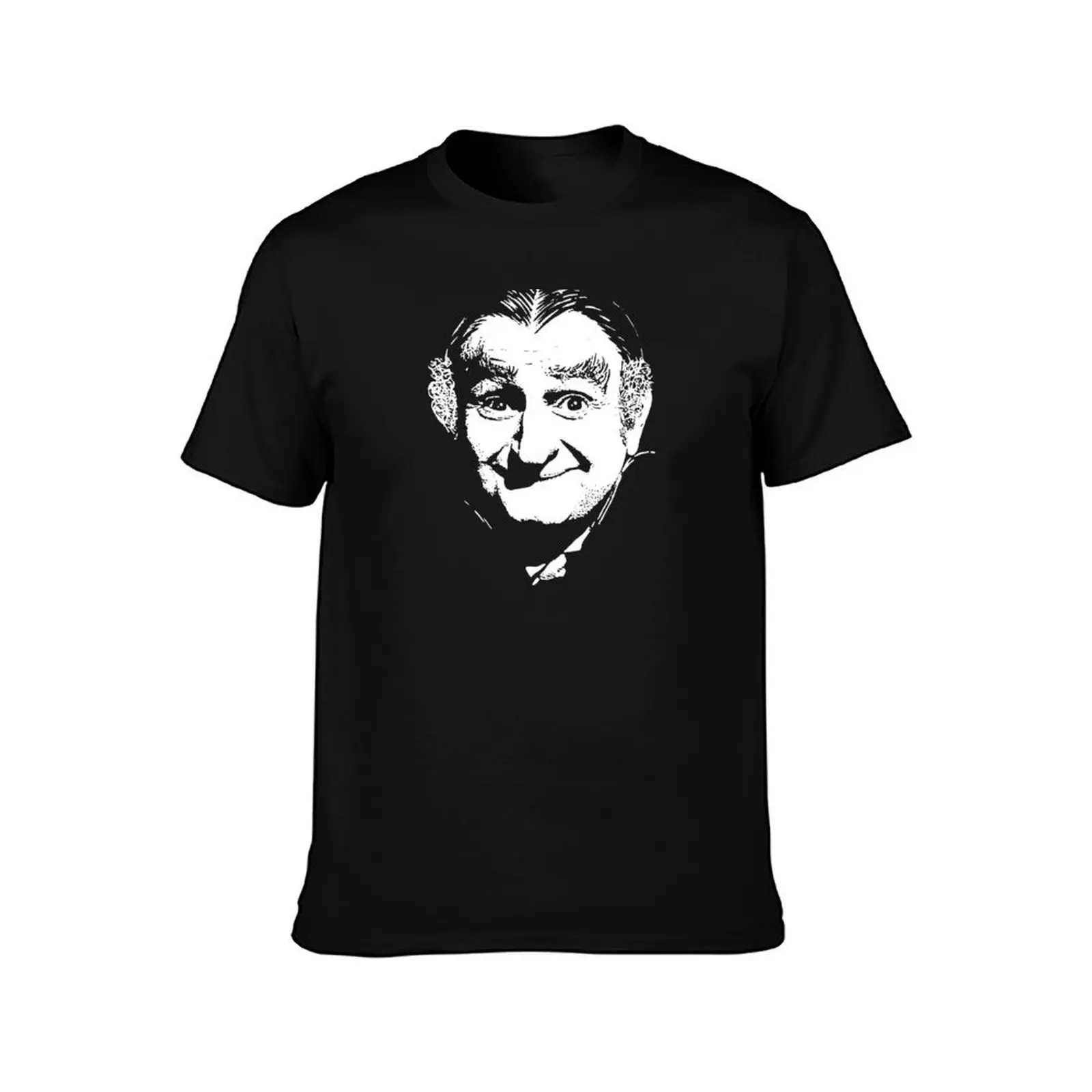 Grandpa Munster: The Gentleman Is A Vamp T-Shirt, Summer Casual Cotton Tee, Oversized Streetwear Tops, Vintage Graphic Print