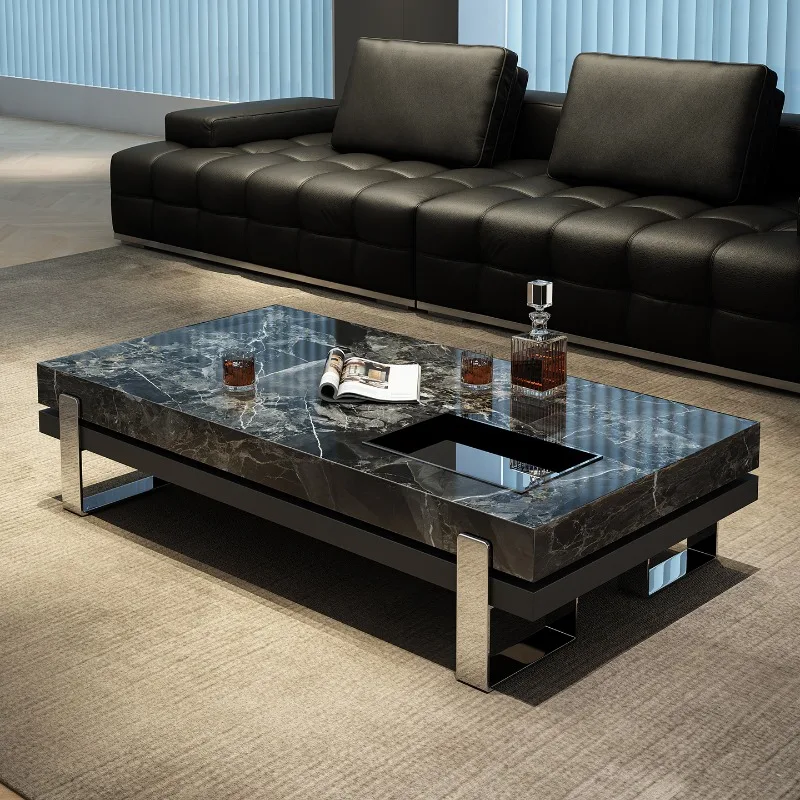Rectangular Classic Coffee Tables High Quality Living Room Coffee Tables Modern Nordic Designer Salontafel Furniture Home