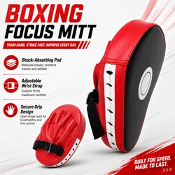 Guantoni da Kick Boxing Training adulti attrezzature per bambini Pad Punch Target Bag uomo MMA PU Karate Muay Thai Free Fight Sanda Boxing Gear