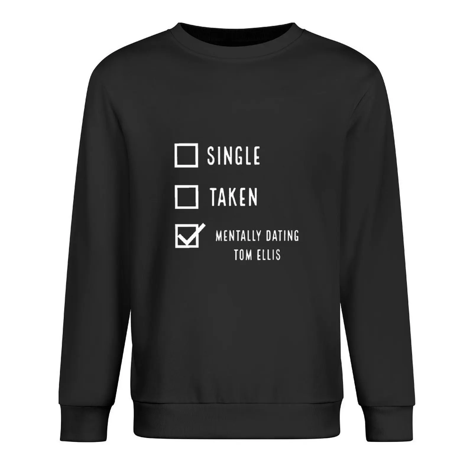 

mentally dating Tom Ellis Pullover men clothes autumn new products tracksuits men's sweatshirts