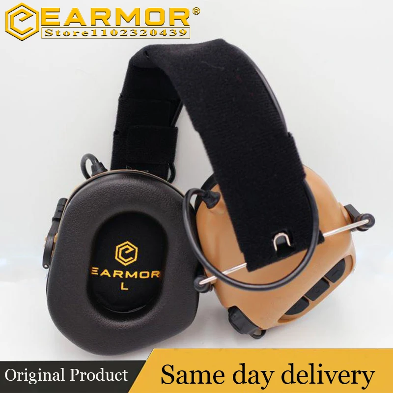 

EARMOR Tactical Headphones M31 MOD4 Airsoft Shooting Earmuffs Hearing Protection Soundproof Earmuffs Anti-Noise Headphones