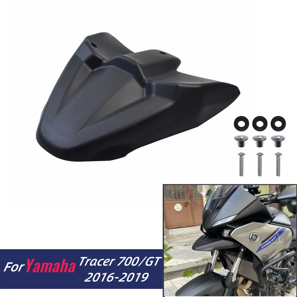 

Для Tracer 700 GT клюв носовой конус удлинитель крышка для Yamaha Tracer 700 2016-2019 переднее крыло мотоцикла удлинитель брызговика капот