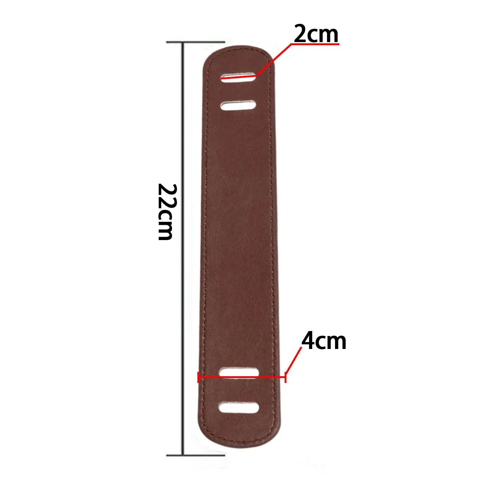 Leather Shoulder Strap Pad Thick Replacement for Purses Laptop Case Handbag