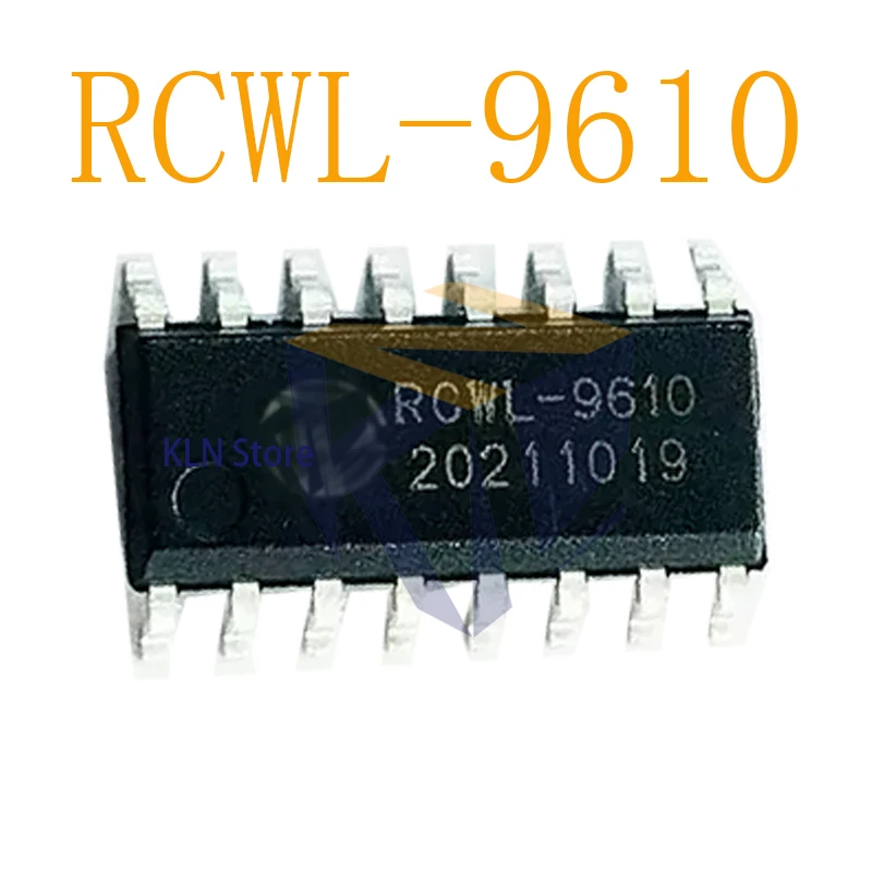 5pcs RCWL-9610 ultrasonic ranging single chip 4 interface modes support 16MM probe