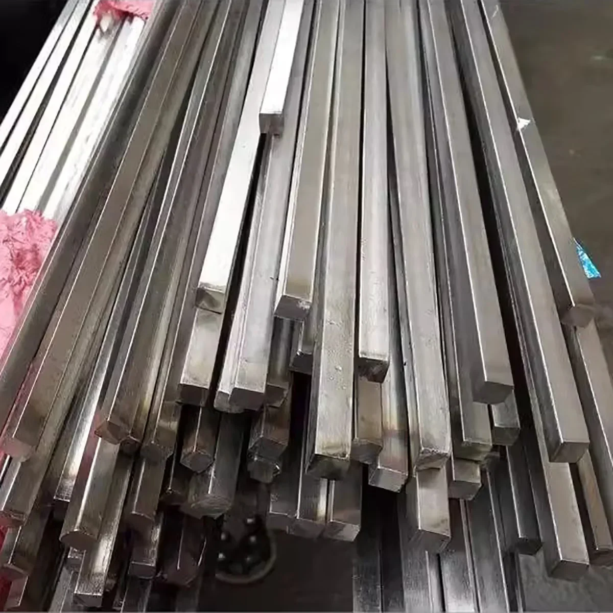 Length 500mm 304 Stainless Steel Square Bar 1.5/2/2.5/3/3.5/4/5/6/7/8/9/10-20mm Small Steel Bar