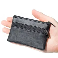 Women Men Coin Purse Men Small Bag Wallet Change Purses Zipper Money Bags Children Mini Wallets Leather Key Holder Carteira