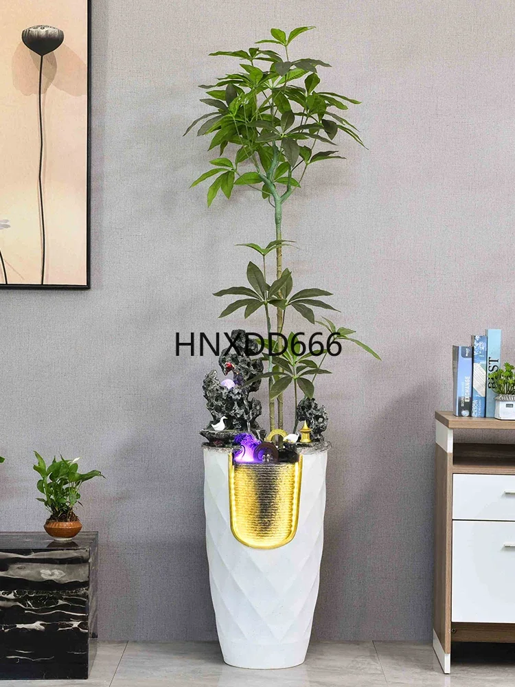with Circulating Water for Living Room Home Decorative Item Not a Currency Exchange Machine