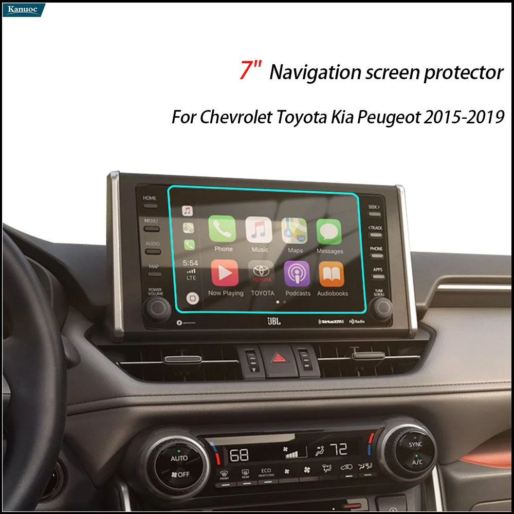 

7'' Navigation System HD Clear Anti Scratch Shield For Chevrolet Cruze Toyota RAV4 Kia Sportage Peugeot 2015-2019