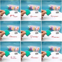 Children Toy Stamps Cartoon Stamps Photosensitive Chapter Kids Seal Commentary Stamp Encouragement Teaching stamp Reward Seal