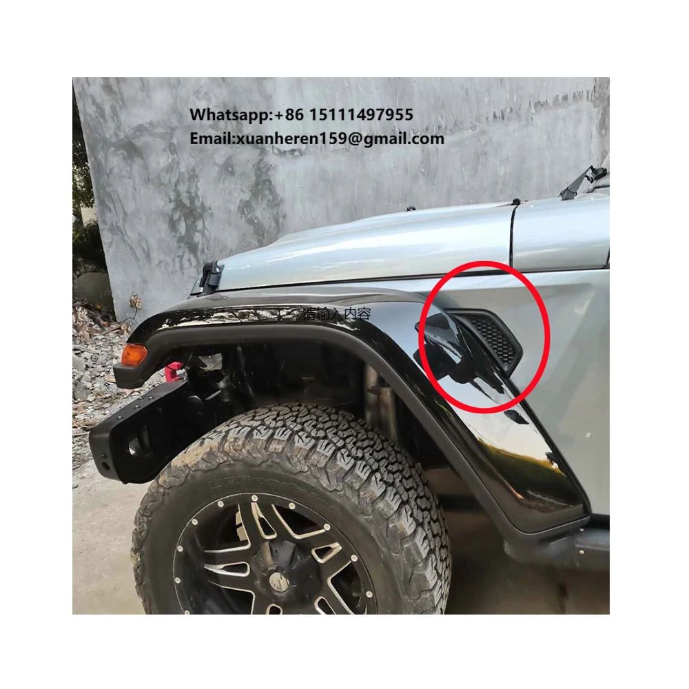 

Стальные крылья Lantsun J375 (JK-JL) для Jeep Wrangler JK 2007-2017