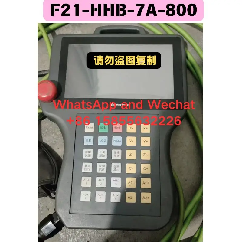

Used Teach Pendant F21-HHB-7A-800 Functional test OK