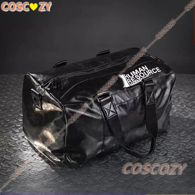 IN STOCK Game Arknights Cosplay Operator Search Large-capacity PU Leather Zipper Diagonal Travel Messenger Bag 47x23x21cm