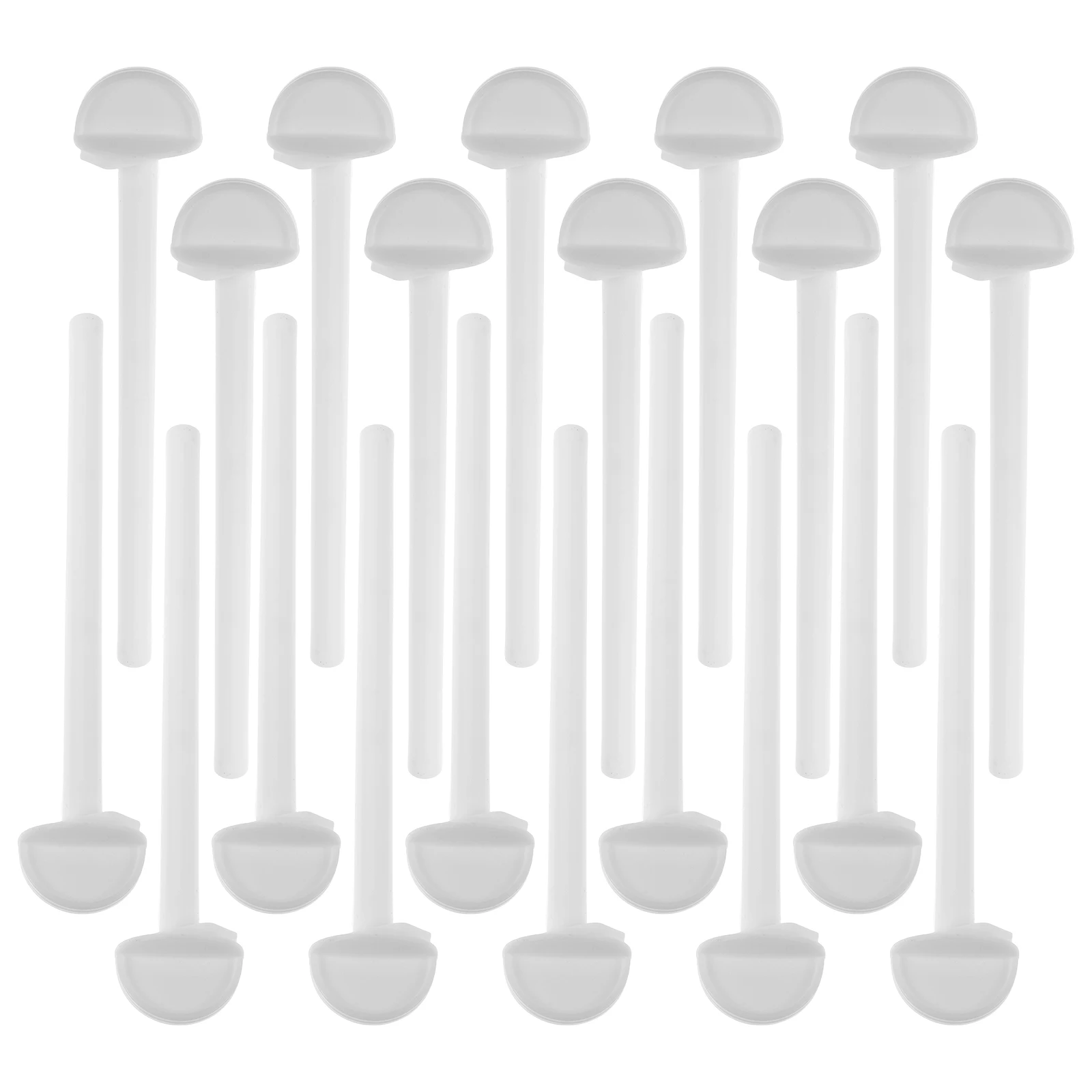 

20pcs Bird Cage Stands Plastic Perch For Parrot Budgie Cockatiel Macaw Canary Paw Grinding Stick Exercise Perch Stand