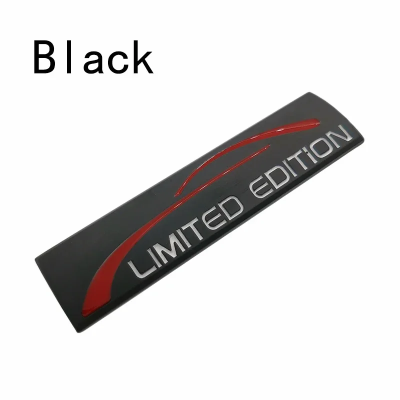 Car Styling Metal LIMITED EDITION Emblem Badge Car Sticker Decal for Audi Chevrolet Golf Polo Opel Toyota Mazda Nissan Hyundai