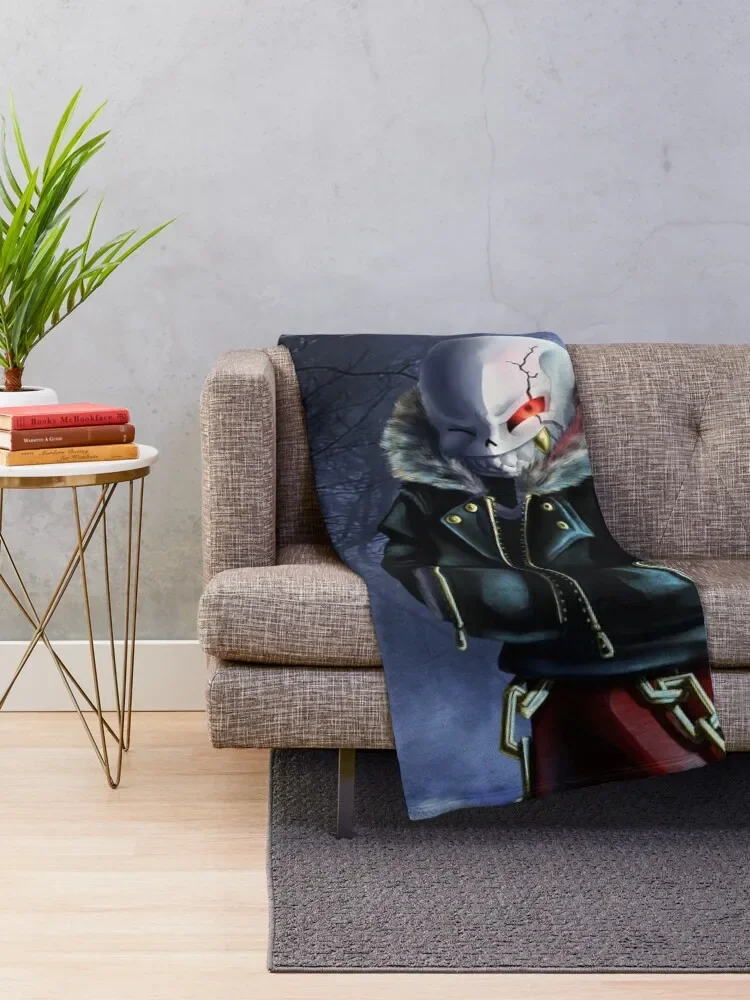 Underfell Sans Throw Blanket Fashion Sofas Blankets For Bed Designers Blankets