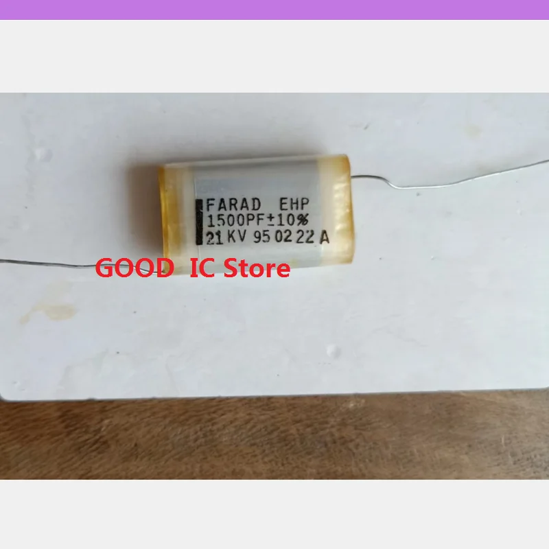

5PCS /LOT1500pF brand new 20kV1500M thin film capacitor 152K oil immersed polyethylene high-voltage capacitor 20000VDC 21KV