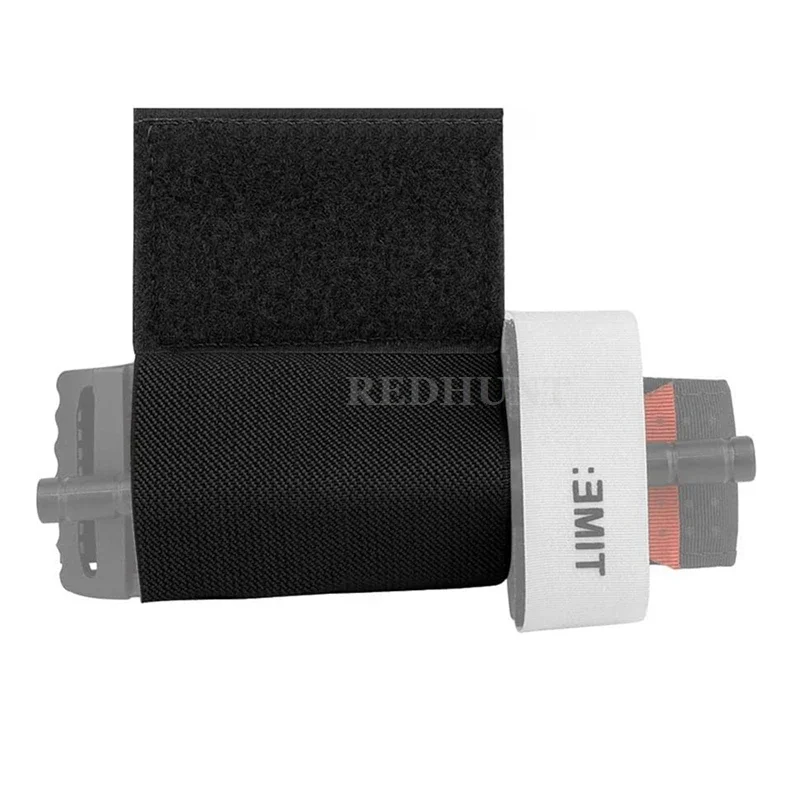 2 قطعة حامل عاصبة مرنة مع هوك وحلقة في الهواء الطلق EDC الحقيبة لوحة الناقل الصدر تلاعب سترة حزام حمل EMT تخزين حامل