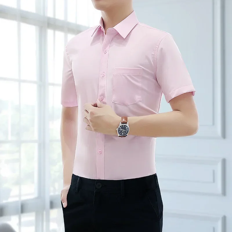 Custom Suit Shirt Short Sleeve Shirt Wedding