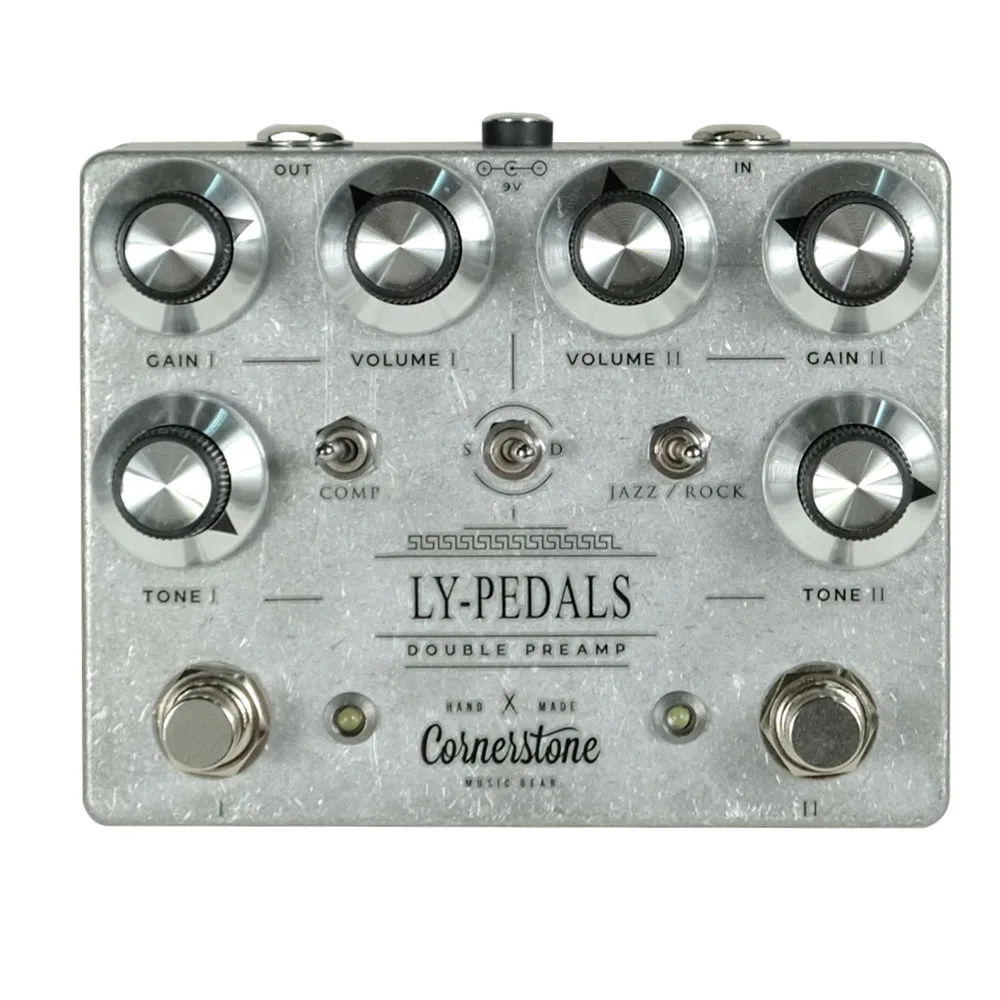 LY-PEDALS Clone GLADIO Distortion overload Single block V2.0 9V power supply