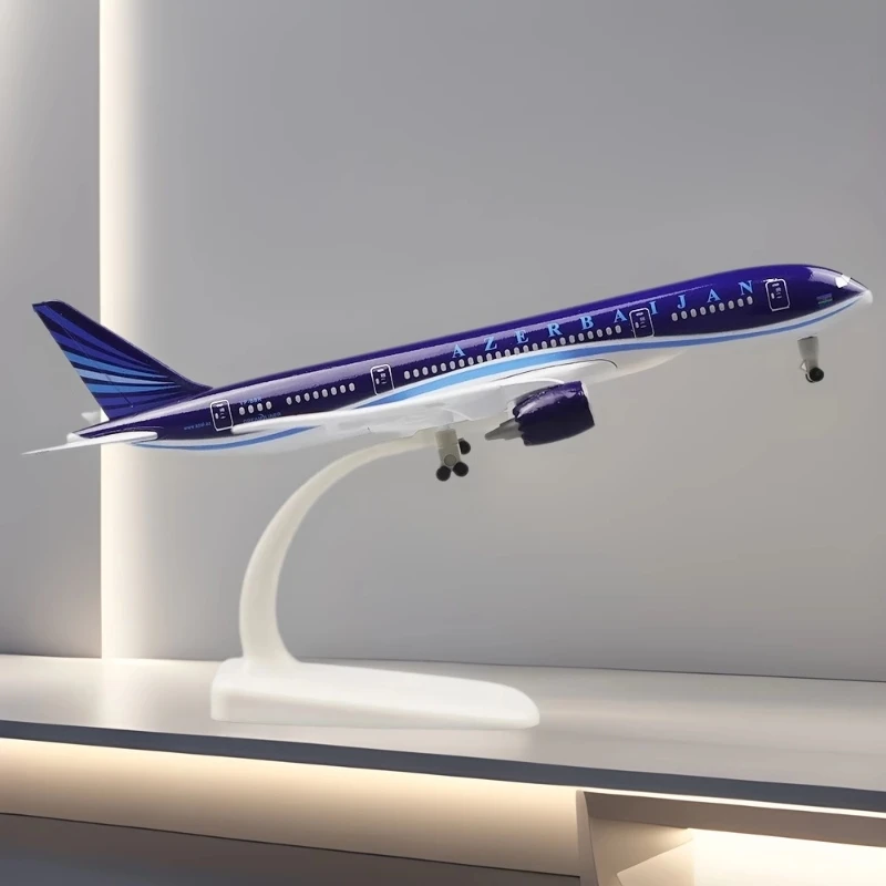 

Alloy Aircraft Model Scale 20CM B787 Azerbaijan Airplanes Decoration Home Collected Gift By Aviation