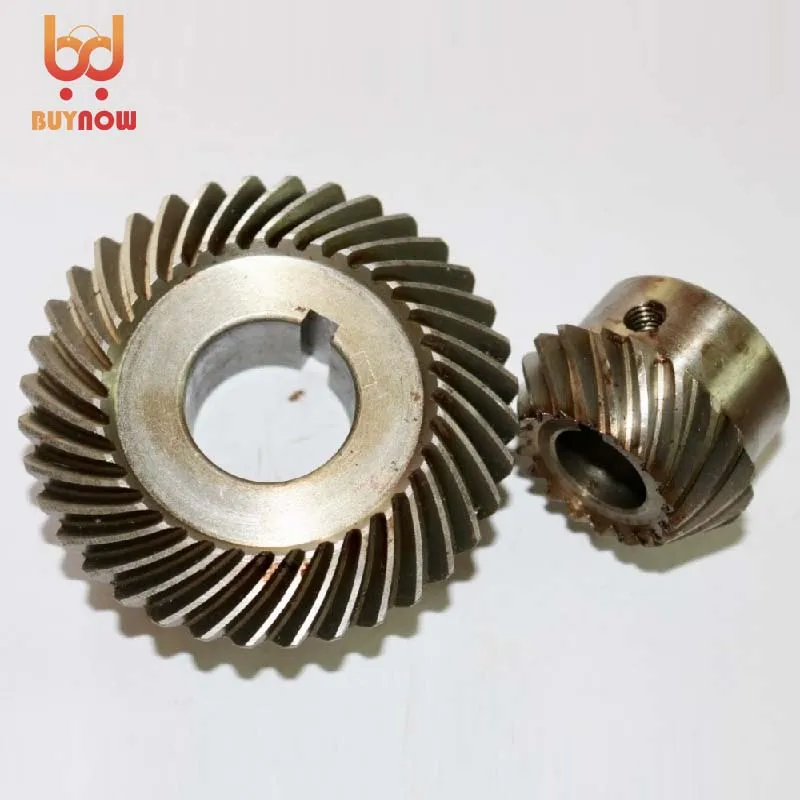 Milling machine C77+96 Bevel Gear Spiral Bevel gear(18T+36T) Outer diameter:40mm+73mm