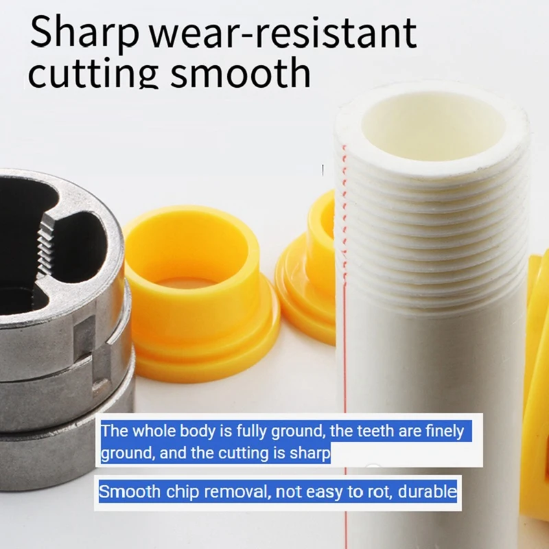 ใหม่ Ppr ด้ายทําเครื่องมือไฟฟ้าเจาะน้ําท่อ Threader พลาสติก Die ไฟฟ้า Threading Machine เครื่องมือท่อน้ํา