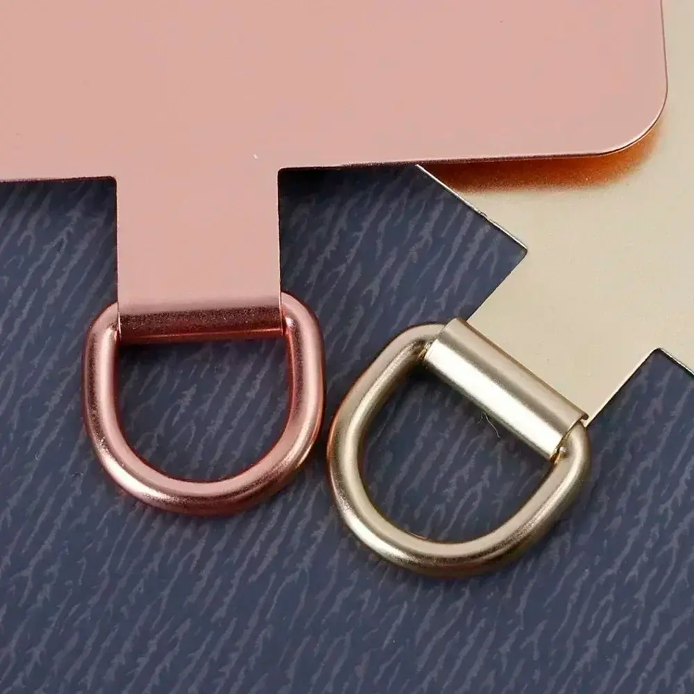 Aluminum Alloy Metal Phone Case Clip Strap Hang Cord Tab Hanging Piece Patch Phone Lanyard Gasket Patch Universal 0.3mm