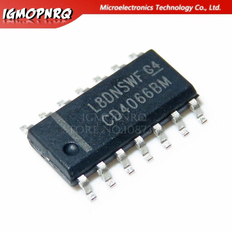 Image of 50 stücke cd4066bm cd4066 hef4066bt hef4066 sop-14 switch ics quad neues original