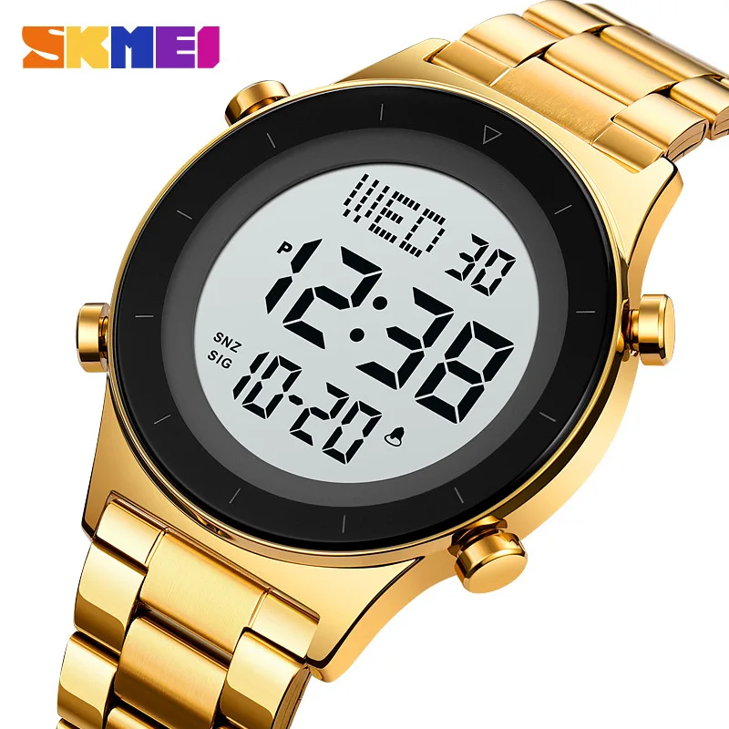 Skmei Genuine High-End Men's Electronic Watch Waterproof Sports Watch for Middle School Students Multifunctional Watch Watch