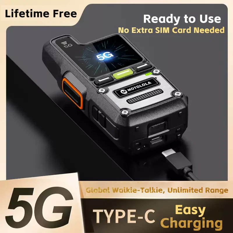 

Бесплатная пожизненная подписка на Poc Radio Global 4G: рация с дальностью действия до 5000 км для кемпинга, двухсторонняя связь, несовместима с Ham Radio