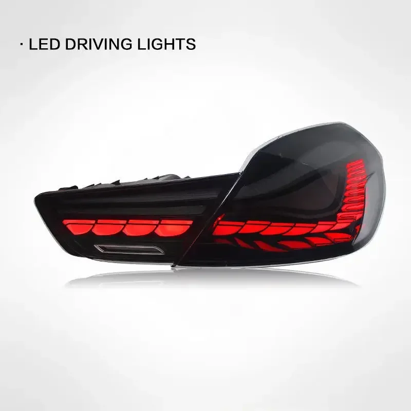 ไฟท้าย LED คุณภาพสูง ดีไซน์เกล็ดมังกร สำหรับรถยนต์ BMW ซีรีส์ 6 ปี 2010-2016 แบบเสียบปลั๊กใช้งานได้ทันที