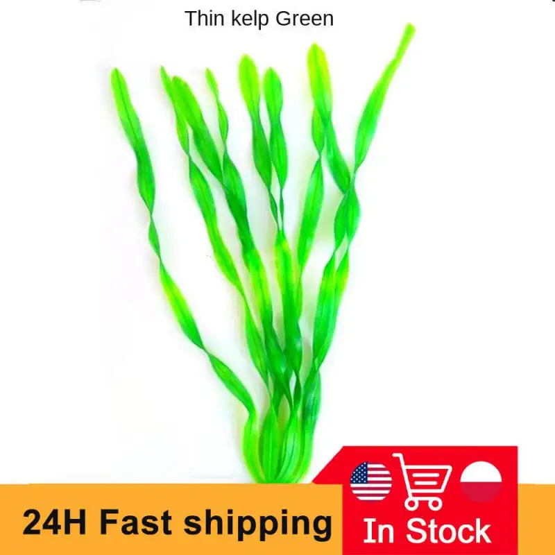 Artificial Aquarium Plants Decoration Fish Tank Water Plant Grass Ornament Plastic Underwater Aquatic Water Weeds Viewing Decor