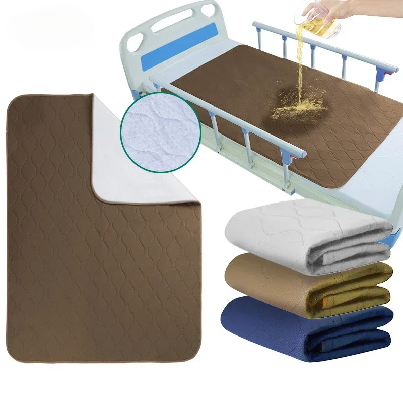 

Washable Urine Isolation Pad Long Lying Elderly Incontinence Care Pad Breathable Leak Proof Urine Cushion Cloth Protective Sheet