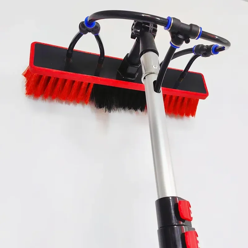 Household window cleaning telescopic water supply rod equipment kit environmentally friendly aluminum alloy polypropylene