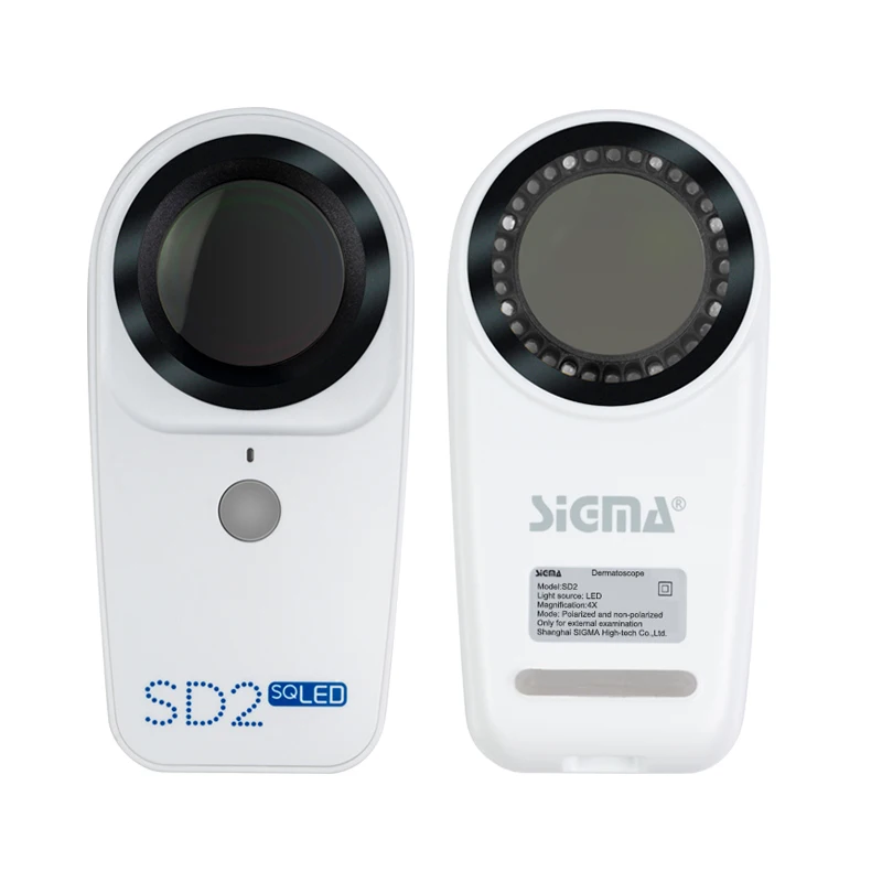 SIGMA SD2 Digital Dermoscopy Dermatoscope Handheld LED Skin Examination Device for Clinical Dermatology Diagnosis