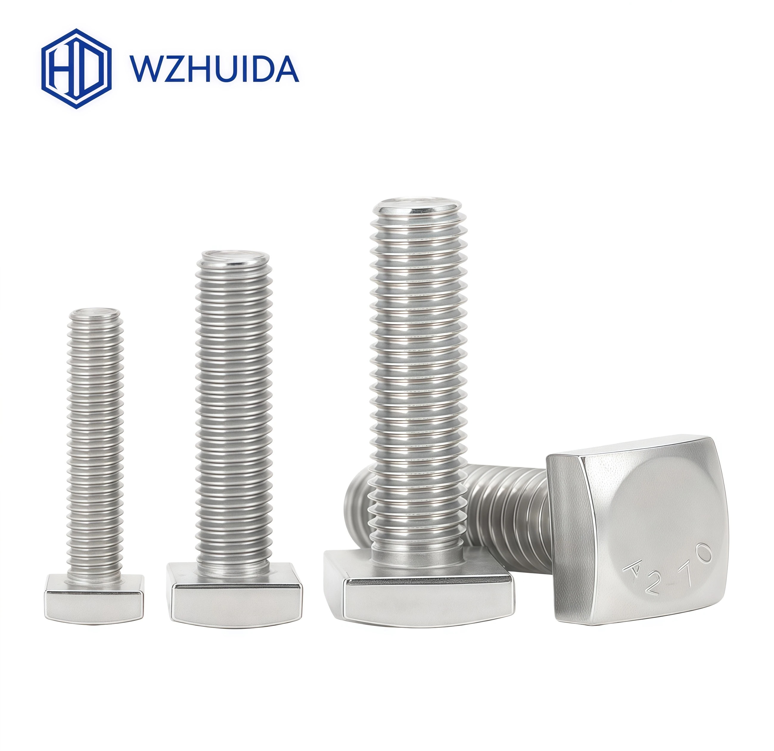 

1-20 шт. M4 M5 M6 M8 M10 M12 плоский квадратный квадроцикл в форме головки машинного винта GB35 Нержавеющая сталь 304