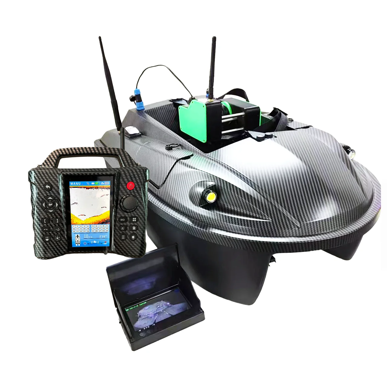 

New Version Underwater with High Digital Fishing Sonar GPS Fishing Bait Boat Fishing Equipment
