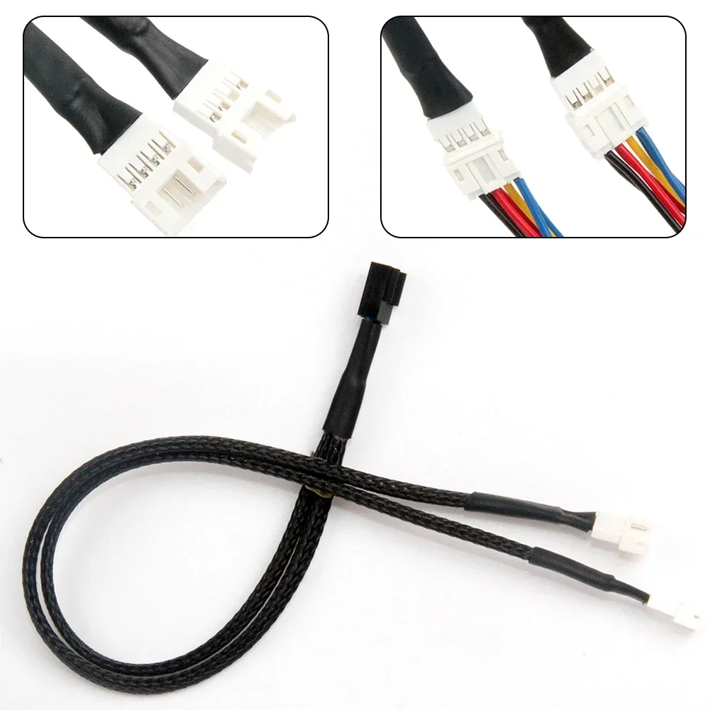 

Power Adapter Fan Cable 1 Pcs 4 Pin Mainboard CPU Practical To Use Power Splitter Cable Accessories High Quality