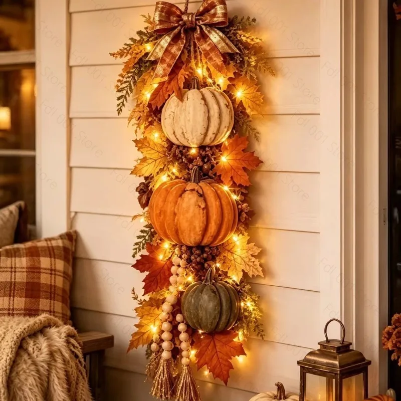 explosion Hanging Heart Wall Decor Hanging Heart-shaped Pumpkin Wall Decoration