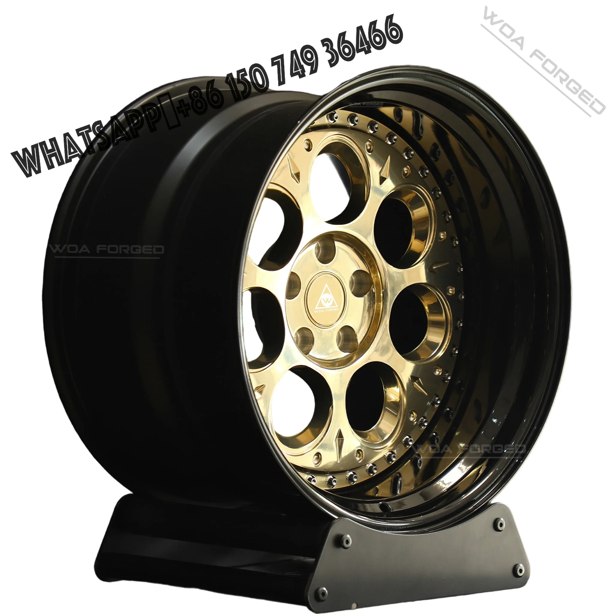 Customized Luxury 2 Piece 3 Piece 18 19 20 21 22 23 24inch Forged Alloy Wheels for High End Racing Cars