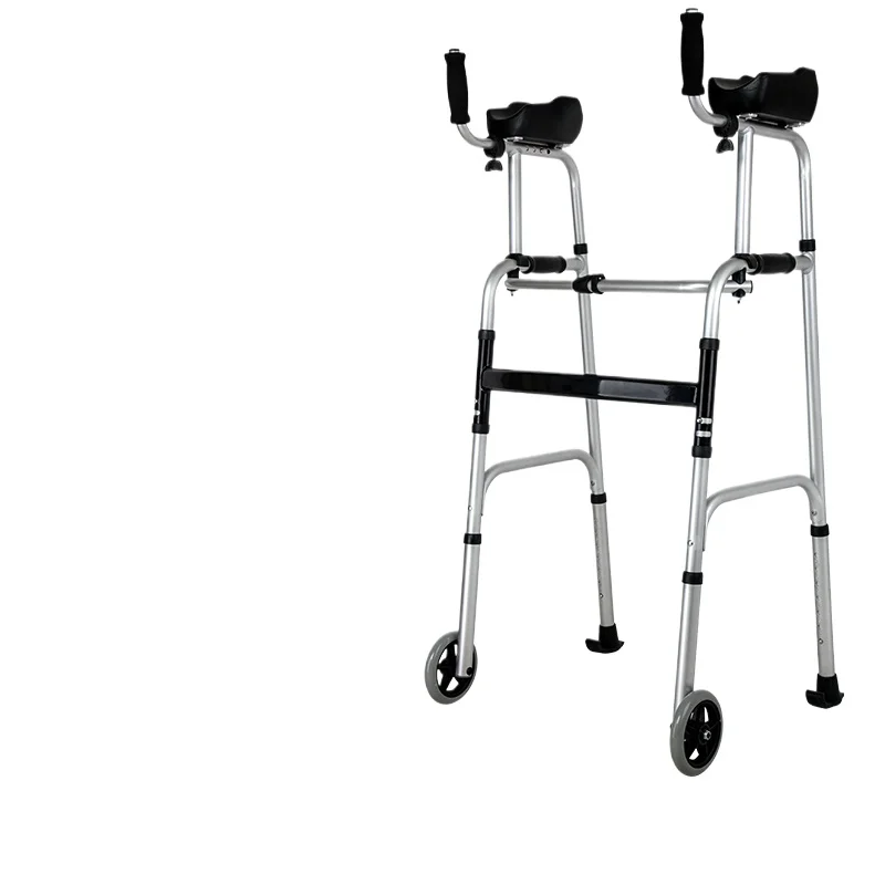 Walking aids for the elderly Light hemiplegia Lower limb training equipment Rehabilitation aluminum alloy walker