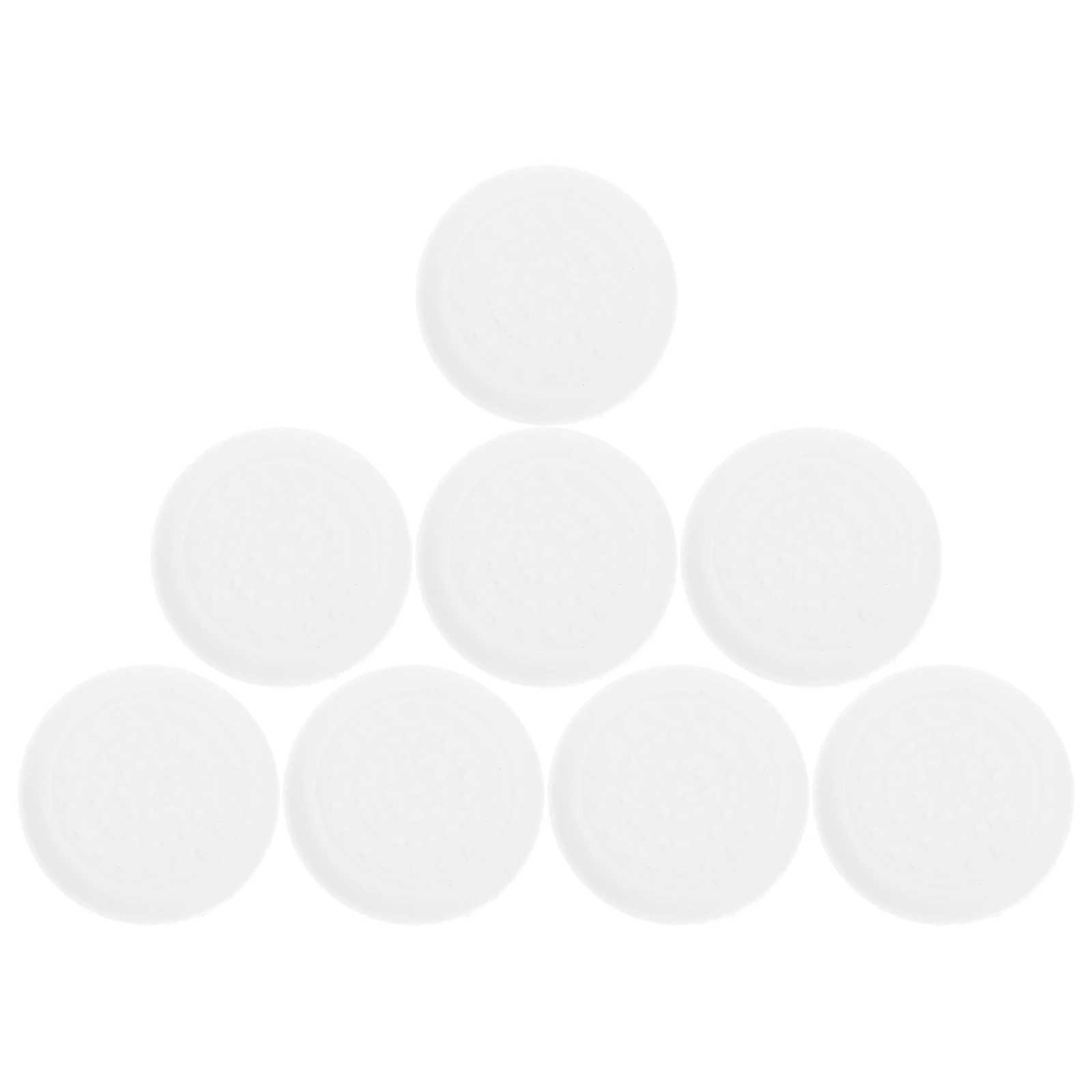 

8pcs Furniture Leg Pads Desk Chair Mat Silica Gel Floor Pads for Table Chairs Black White Noise Reduction Anti Slip Wear