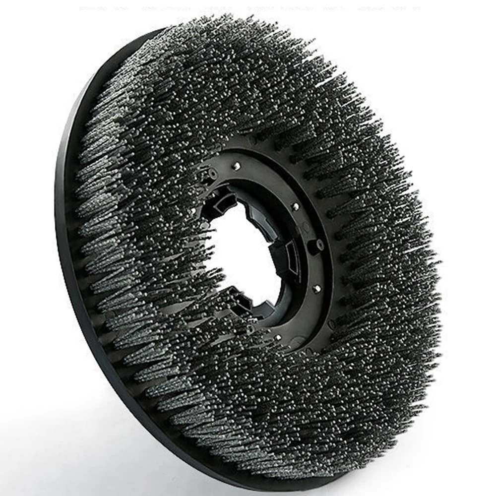 17 Inch 425mm Black Round Circular Abrasive Antique Brush For Grinding And Polishing Stone Marble Granite Quartz Concrete Floor