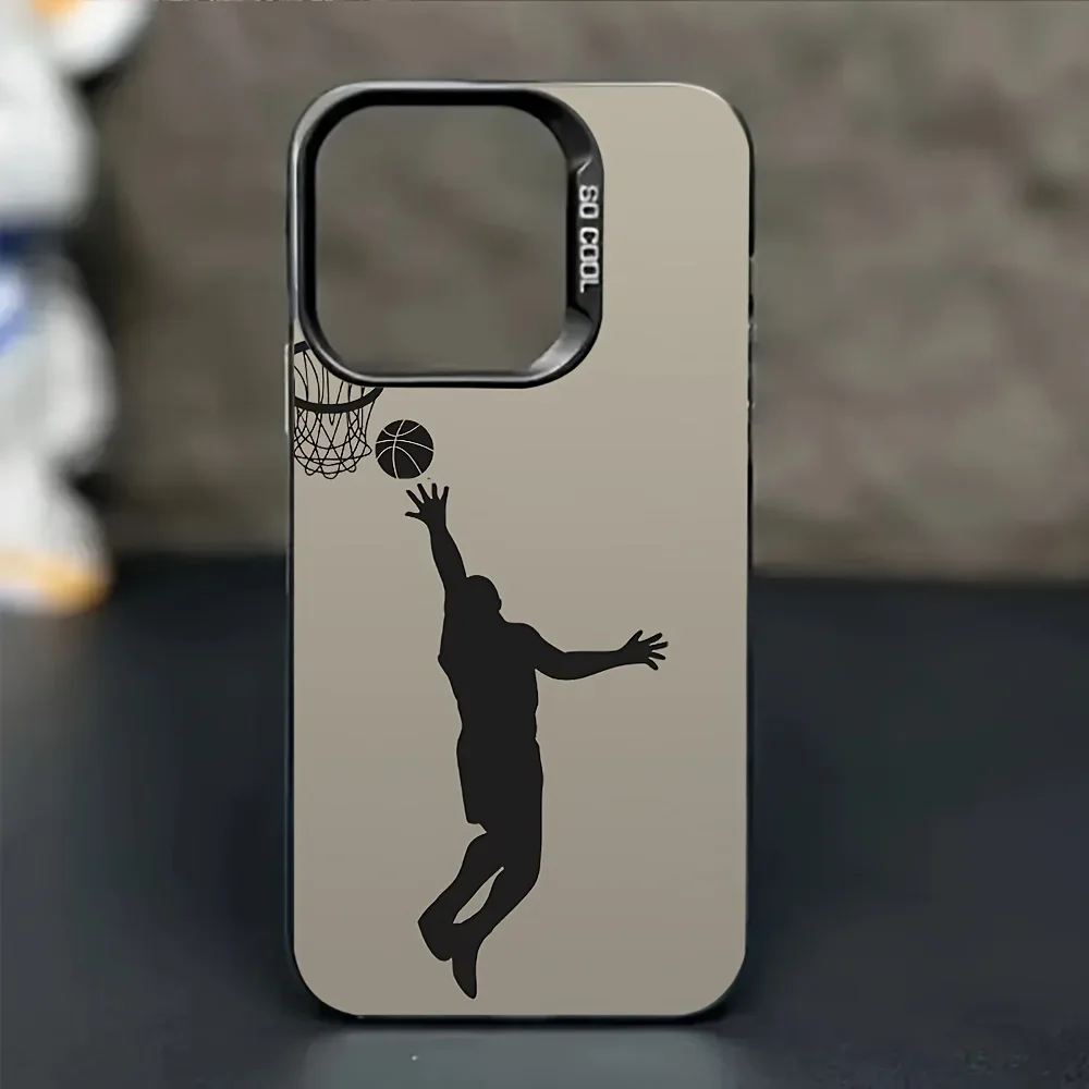 

Creative Fashion Basketball Phone Case - For iPhone 11/12/13/14/16 Pro Max/Plus/XR/X/7/8, Shockproof All-Inclusive Case cover
