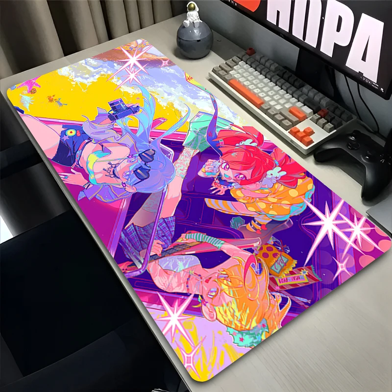 Alas Mouse PC Karet Anti Selip Lucu HD Muse Dash Alas Mouse Laptop Gamer Kabinet Alas Keyboard Komputer Kantor Alas Mouse Meja Gaming