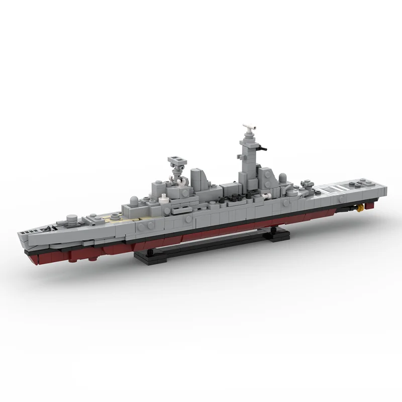 480 قطعة MOC نوع فئة المدمرة قارب نموذج اللبنات العمارة تجميع DIY بها بنفسك هدية الكريسماس لعبة إبداعية الطوب الاطفال