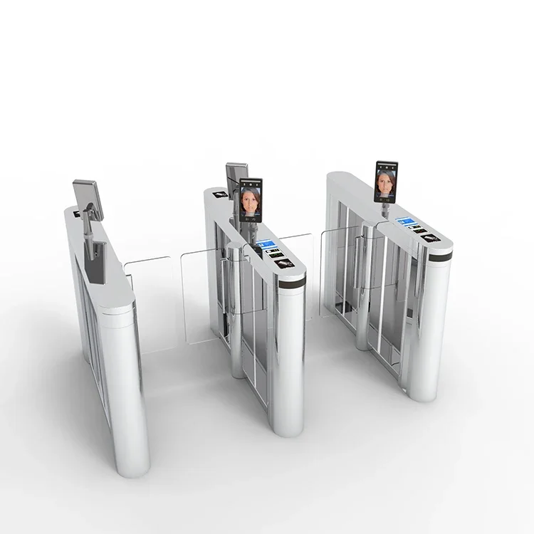 Top Quality Custom Pedestrian Access Control Face Entrance Security Automatic Fast Speed Turnstile Gate